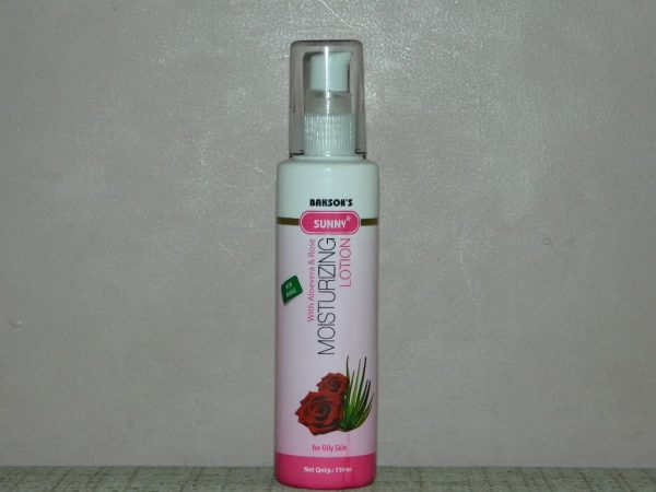 SUNNY MOISTURIZING LOTION (With Aloevera & Rose) [ BAKSON ]