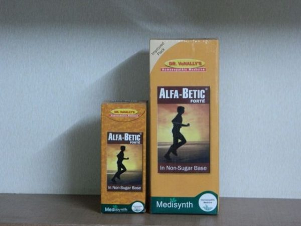 ALFA-BETIC SYRUP [ NON SUGAR BASE ] [ MEDISYNTH ]