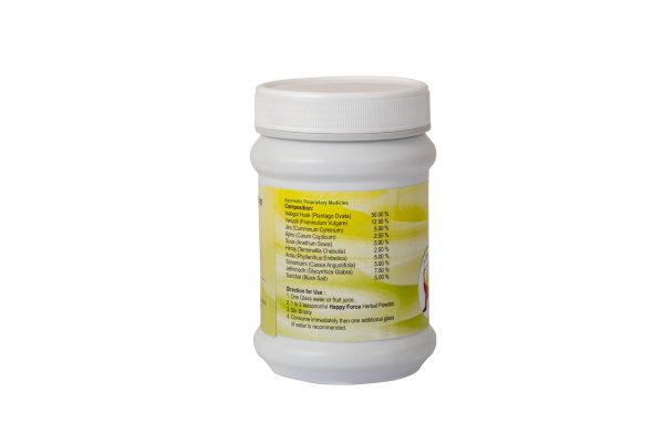 Happy Force Herbal Powder – Ayurvedic Isabgol Blend for Constipation, Gas & Acidity Relief - Image 6