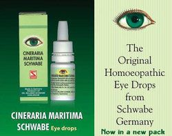 CINERARIA MARITIMA SCHWABE EYE DROPS [ WS - GERMAN ]