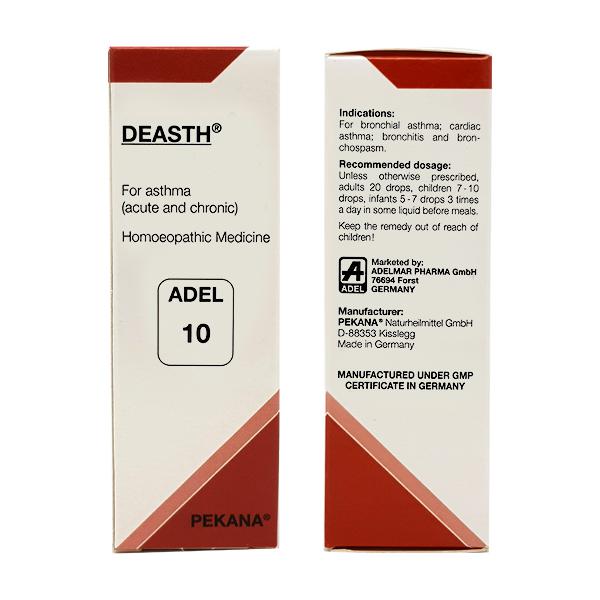ADEL-10(DEASTH) FOR RELIEF OF SYMPTOMS DUE TO ACUTE AND CHRONIC INFLAMMATION IN RESPIRATORY PATHWAY