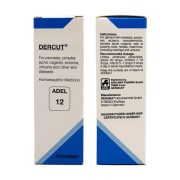 ADEL-12(DERCUT) FOR PSORIASIS, PIMPLES (ACNE VULGARIS), ECZEMA, URTICARIA AND OTHER SKIN DISEASES