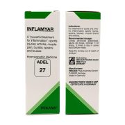 ADEL-27(INFLAMYAR) A POWERFUL TREATMENT FOR ALL KINDS OF INJURIES INCLUDING INFLAMMATION, WOUNDS, SPRAINS AND BRUISES