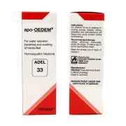 ADEL-33(apo-OEDEM) FOR WATER RETENTION(OEDEMA) AND SWELLING OF HANDS/FEET