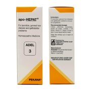 ADEL-3(apo-HEPAT) JAUNDICE, GENERAL LIVER DISEASES, FATTY LIVER AND GALLBLADDER PROBLEMS
