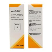 ADEL-7(apo-TUSS) FOR ALL TYPES OF COUGHS, ESPECIALLY DRY COUGH